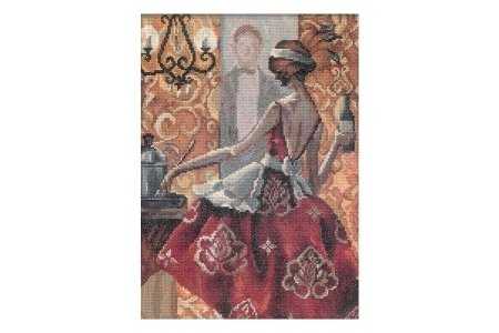 Набор для вышивания крестом РТО Триш Биддл-Эффектные женщины в роскошных местах, 25*33см