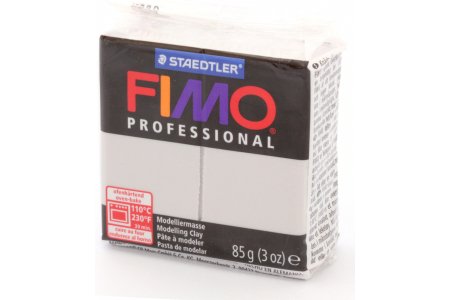Полимерная глина FIMO Professional серый дельфин (80), 85г