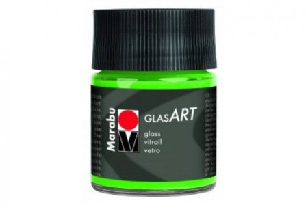 Витражная краска Marabu GlasArt, светло-зеленый (463), 50мл