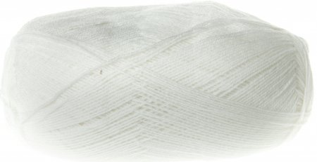 Пряжа Alize Lanagold 800 белый (55), 51%акрил/49%шерсть, 800м, 100г