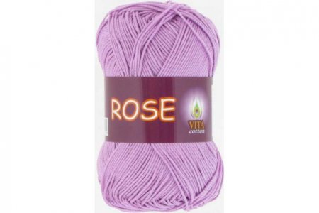 Пряжа Vita cotton Rose сиреневый (4258), 100%хлопок, 150м, 50г