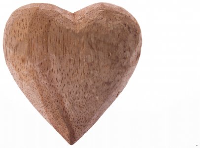 Фигурка деревянная Сердце, 8см
