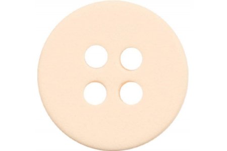 Пуговица рубашечная/блузочная GAMMA, пластик, молочный (D805), 11мм