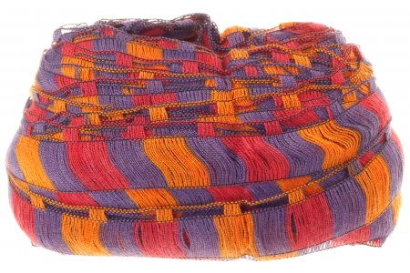 Пряжа Nazar Танго оранжево-красный-фиолетовый (328), 100%акрил, 45м, 100г
