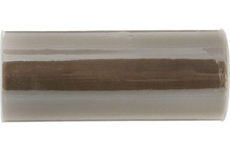 Фатин в шпульках средней жесткости, темно-коричневый, 15см, 22,8м