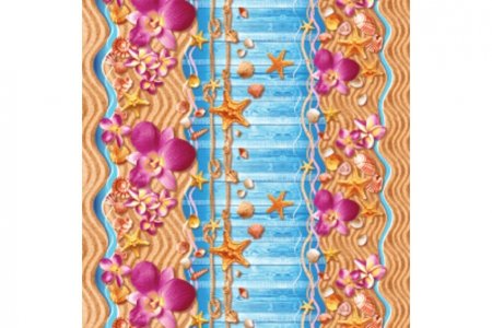 Ткань вафельное полотно ТЕКС-ДИЗАЙН Лагуна (197051), 150см, 5м