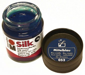 Краска для шелка MARABU Silk синий (052), 50мл