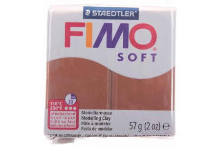 Полимерная глина FIMO Soft, карамель (7), 57г