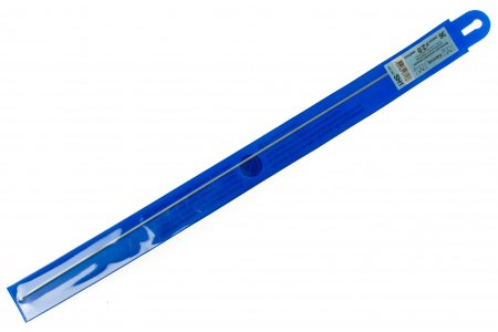 Крючок GAMMA для тунисского вязания, металлический, d2мм, 36см