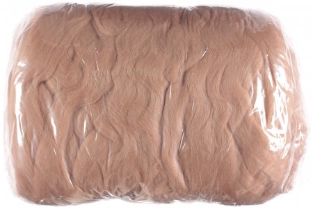 Пряжа Семеновская LG Plaid (ЛГ пледовая) песочный (28), 100%шерсть, 100м, 500г
