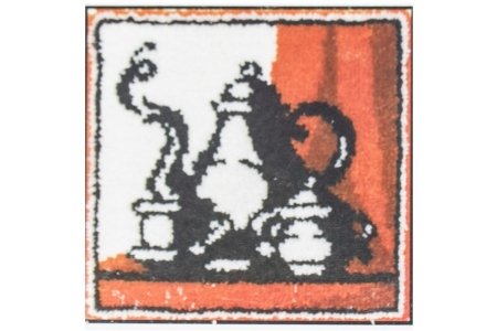 Набор для вышивания ковровой техникой PANNA Чайный набор, 39*39см