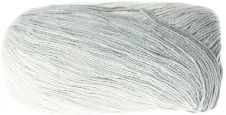 Пряжа Alize Cotton Gold Batik белый-светло-серый-темно-серый (2905), 45%акрил/55%хлопок, 330м, 100г