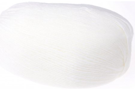Пряжа Vita Baby белый (2880), 100%акрил, 400м, 100г