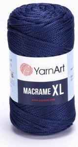 Пряжа YarnArt Macrame XL темно-синий (162), 100%полиэстер, 130м, 250г