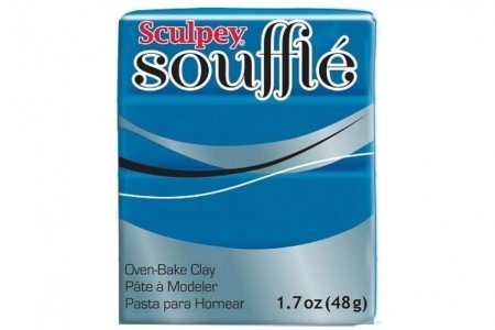 Полимерная глина Sculpey Souffle, синий (6063), 57г