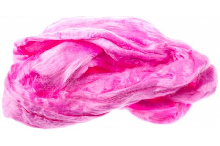 Волокно для валяния вискоза ТРОИЦКАЯ розовый (0020), 50г