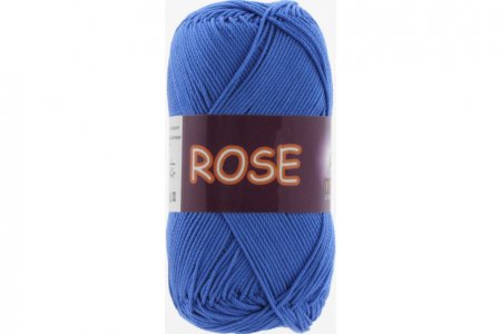 Пряжа Vita cotton Rose ярко-синий (3931), 100%хлопок, 150м, 50г