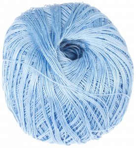 Пряжа Пехорка Цветное кружево голубой (5), 100%мерсеризованный хлопок, 475м, 50г