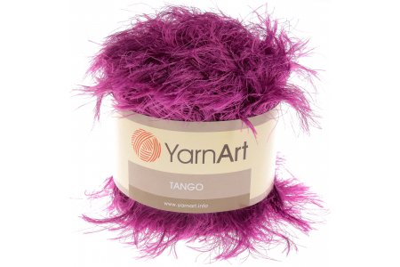 Пряжа Yarnart Tango травка темно-фиолетовый (512), 100%полиамид, 80м, 100г