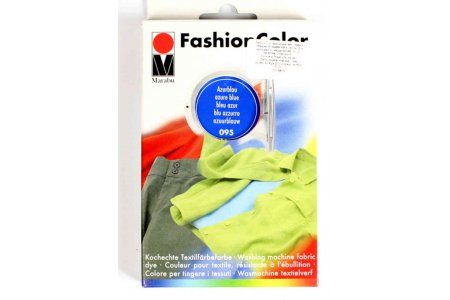 Краситель для ткани Marabu-Fashion Color, небесно-синий (095), 90г