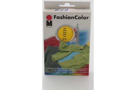 Краситель для ткани Marabu-Fashion Color, желтый (019), 90г