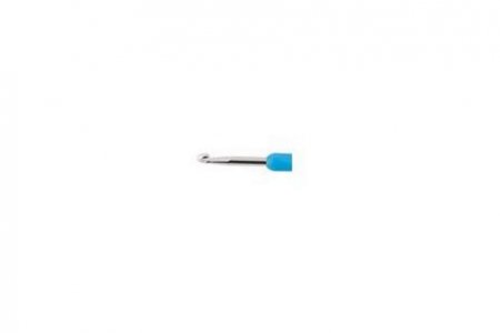 Крючок для вязания GAMMA с пластиковой ручкой, металлический, d6мм, 14см