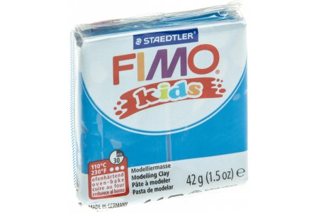 Полимерная глина FIMO kids, синий, (3), 42гр