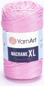 Пряжа YarnArt Macrame XL розовый (147), 100%полиэстер, 130м, 250г
