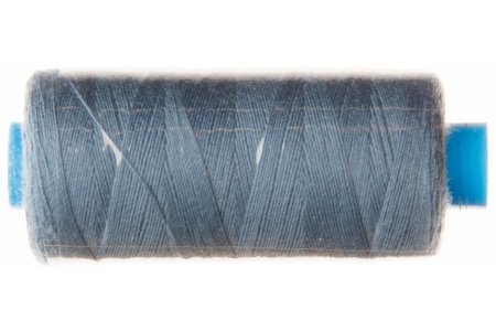 Нитки швейные Gamma 40/2, 100%полиэстер, 400ярдов, серо-синий (313)