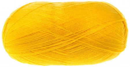 Пряжа Alize Lanagold 800 желтый (216), 51%акрил/49%шерсть, 800м, 100г