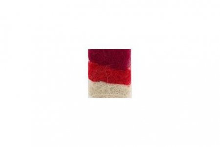 Сизаль для флористики BLUMENTAG белый/красный/ бордовый, 30±3г