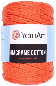 Пряжа YarnArt Macrame cotton оранжевый (800), 85%хлопок/15%полиэстер, 225м, 250г