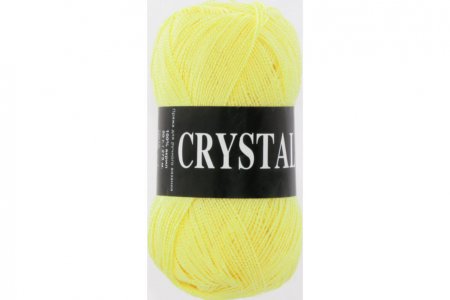 Пряжа Vita Crystal желтый (5655), 100%акрил, 275м, 50г