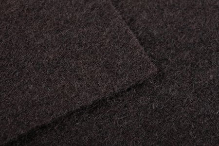 Фетр декоративный GAMMA Premium 50%шерсть/50%полиэстер, черный, 48*48см