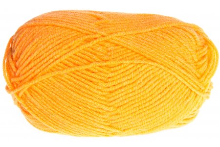 Пряжа Семеновская Karapuz Eco ярко-оранжевый (0655), 90%детский акрил/10%капрон, 125м, 50г