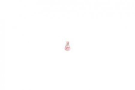 Бусина керамическая ZLATKA Кролик, розовый (01), 24*14мм
