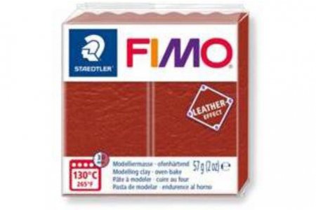 Полимерная глина FIMO Leather-effect, ржавчина (749), 57г