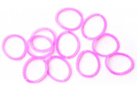 Резинки для плетения Rainbow Loom Bands(Лум Бэндс), розовый, 600шт