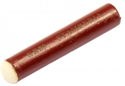 Кисть-спонж, поролон, деревянная ручка, d1,4см