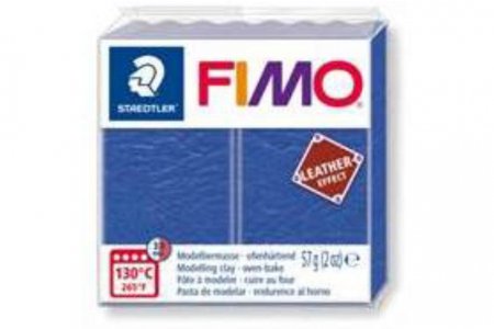 Полимерная глина FIMO Leather-effect, индиго (309), 57г