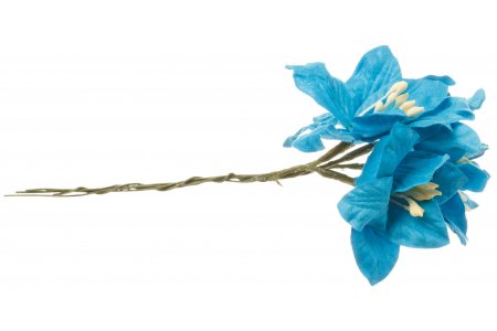 Букет декоративный FLEUR Лилии, синие