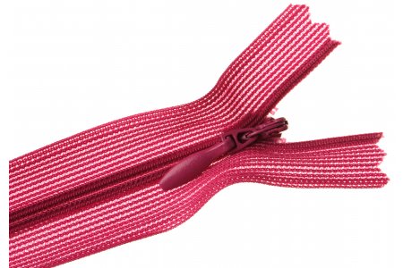 Молния спираль BLITZ потайная, неразъемная, темно-розово-сиреневый(169), 20см