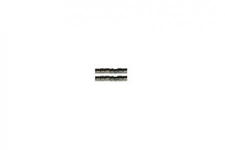 Бисер китайский Zlatka рубка 10/0 прозрачный/цветной черный никель (0575), 10шт по 10г
