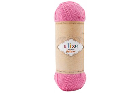 Пряжа Alize Superwash Artisan розовый (178), 75%шерсть/25%полиамид, 420м, 100г