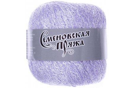 Пряжа Семеновская Snezhana светлый колокольчик+В2, 80%вискоза/20%акрил, 325м, 100г