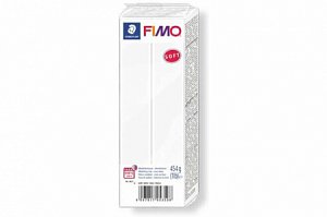 Полимерная глина FIMO Soft, белый (0), 454г