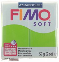 Полимерная глина FIMO Soft, зеленое яблоко (50), 57г